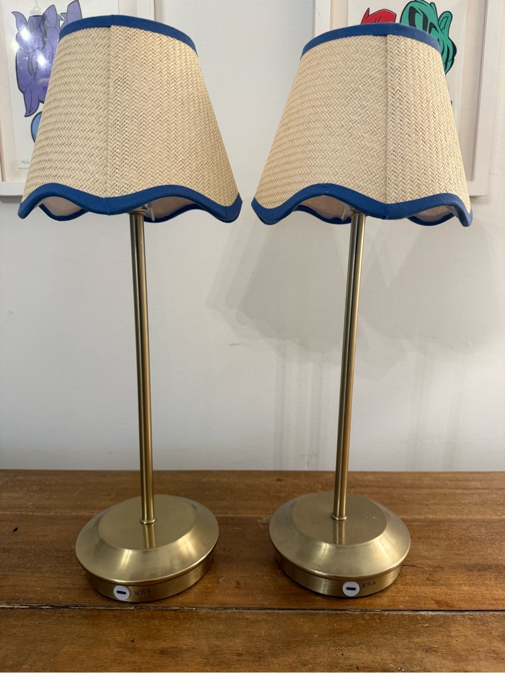 Lillian August 18-inch
Rechargeable Brass Plated Table Lamps - Picture 2 of 3